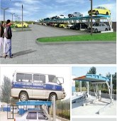 Double-deck Cross-sliding Parking Elevator